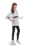 Manichino donna ECOPLASTIC realistico con parrucca OMAGGIO - 0937
