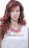 Manichino donna ECOPLASTIC realistico con parrucca OMAGGIO - 0501
