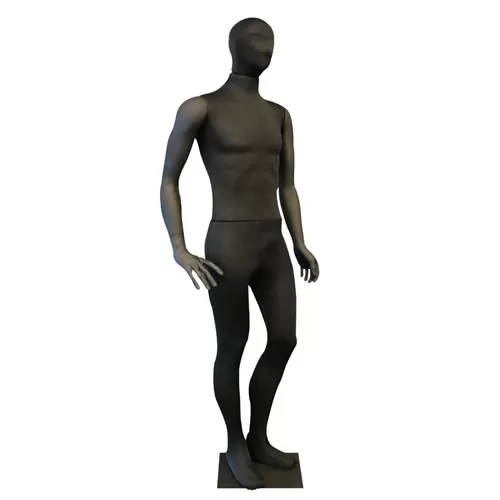 Manichino uomo in tessuto spillabile