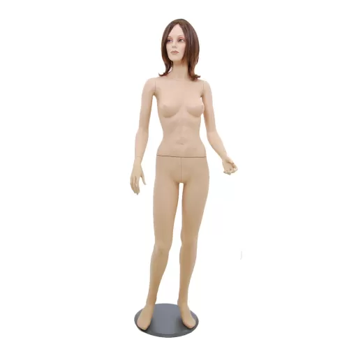 Manichino donna realistico con parrucca