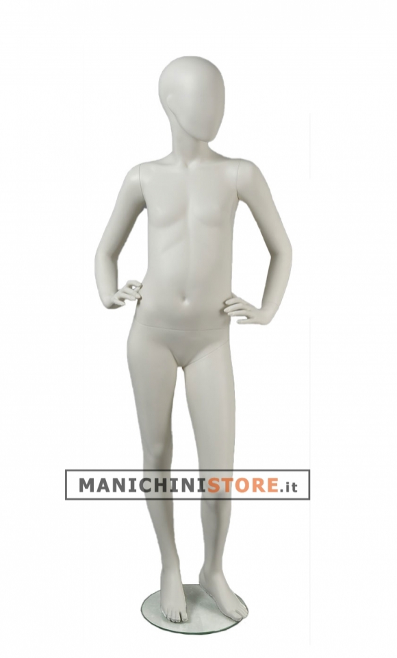 Manichino ragazza 14 anni - bianco