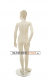 Manichino realistico bambina 7-8 anni con capelli scolpiti - ex noleggio