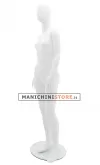 Manichino bambina 12-13 anni bianco opaco