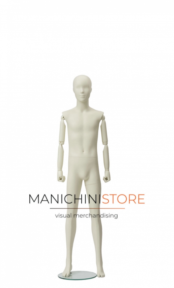 Manichino bambino collezione White Wood - 10 anni  