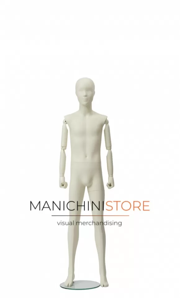 Manichino bambino collezione White Wood - 10 anni
