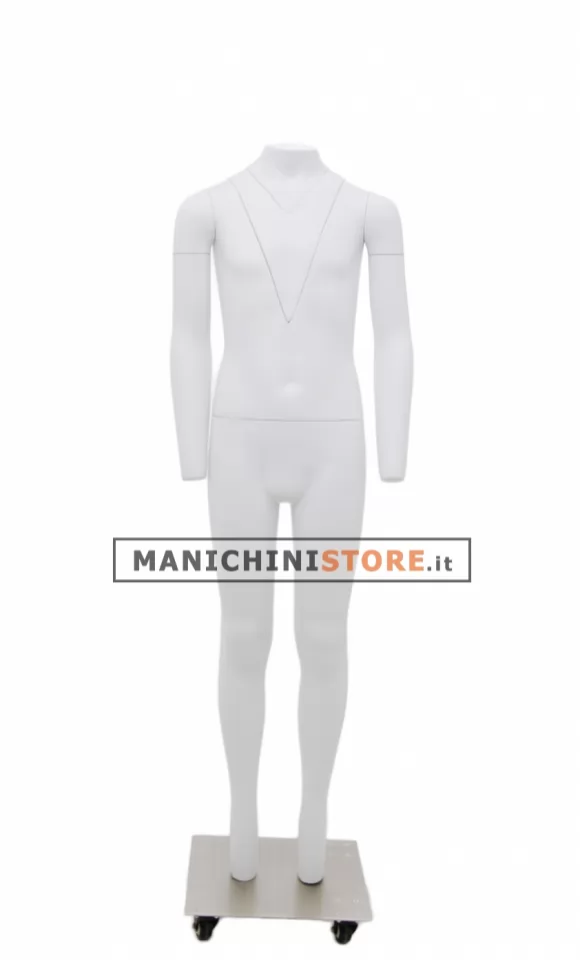 Manichino bambino 12 anni per foto e-commerce