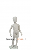 Manichino bambino 2 anni - bianco
