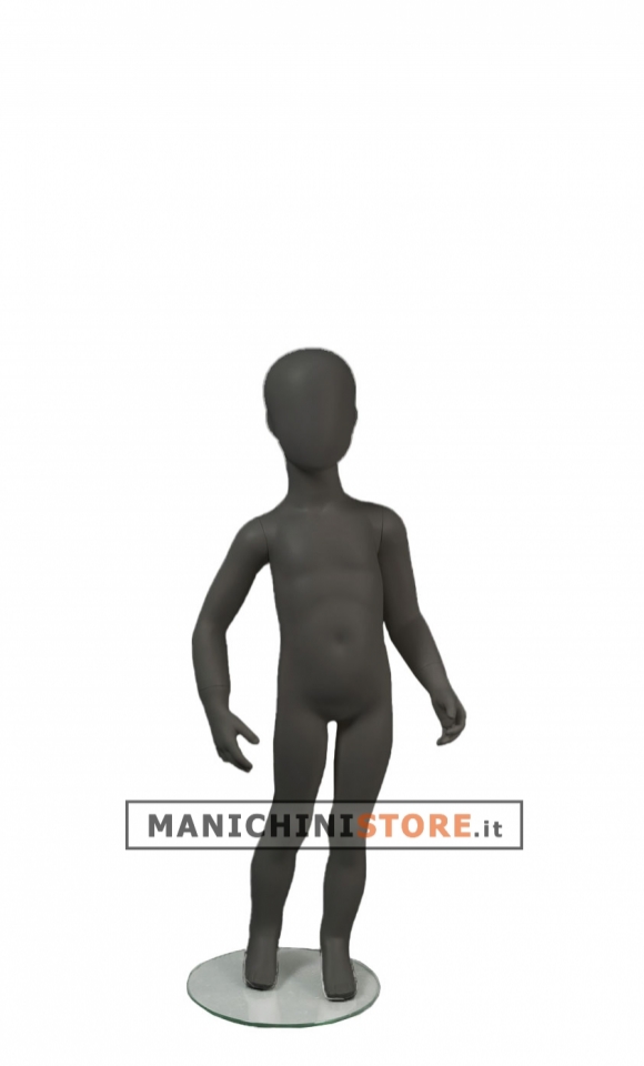 Manichino bambino 2 anni - grigio