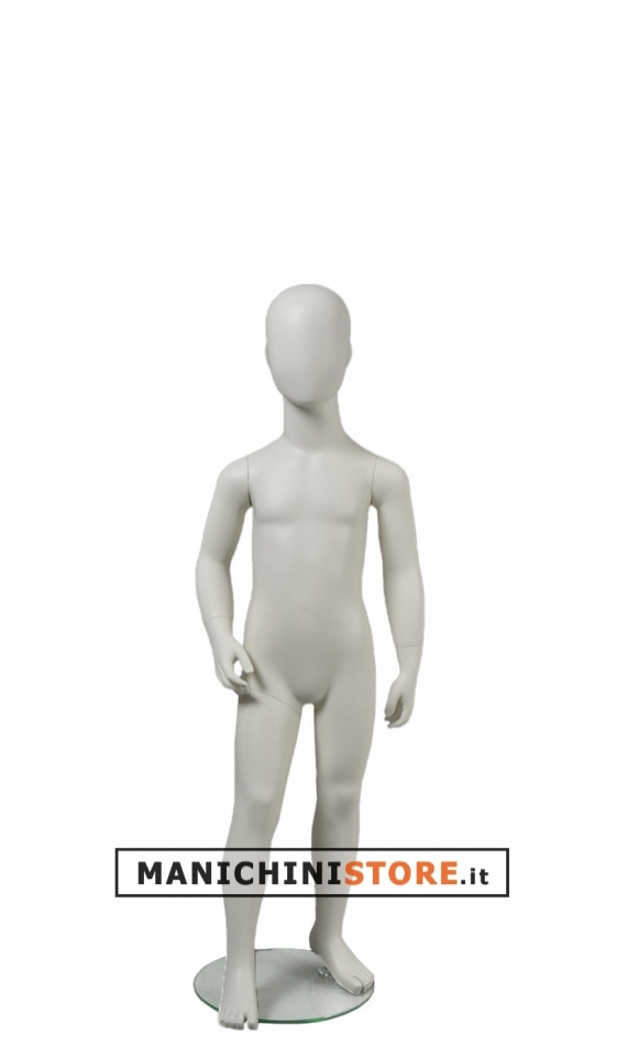 Manichino bambino 4 anni - bianco