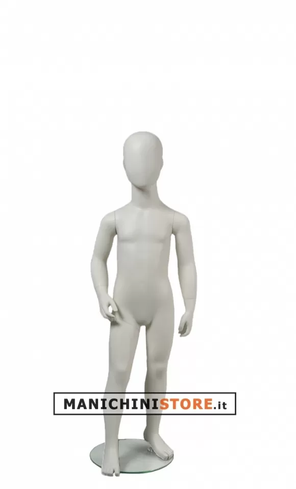 Manichino bambino 4 anni - bianco