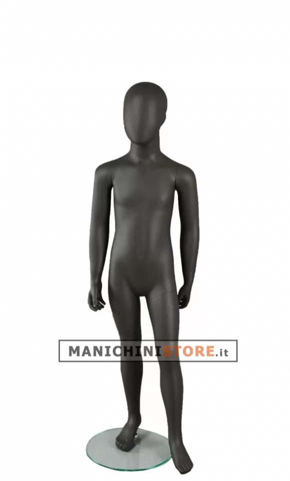 Manichino bambino 6 anni - grigio