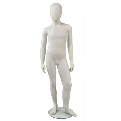 Manichino bambino 8 anni - bianco
