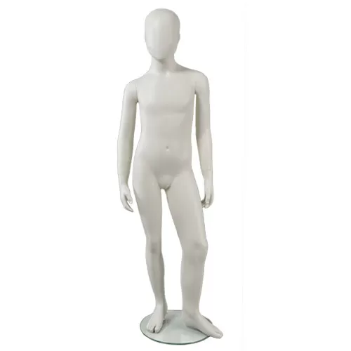 Manichino bambino 8 anni - bianco