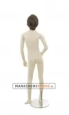 Manichino realistico bambino 8 anni con parrucca omaggio