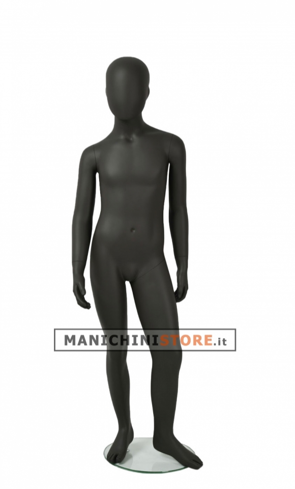 Manichino bambino 8 anni - grigio