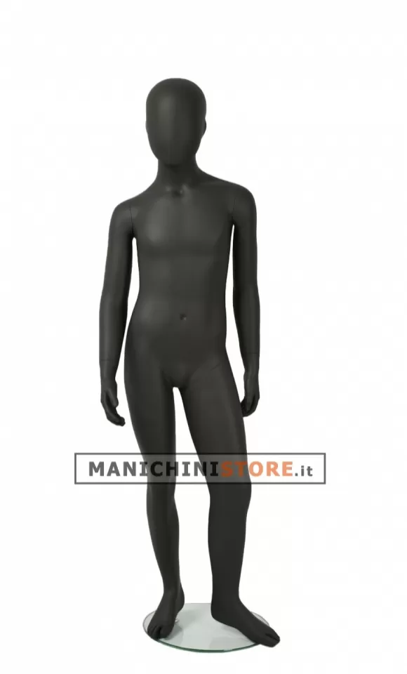 Manichino bambino 8 anni - grigio