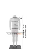 Manichino bambino 8 anni per foto e-commerce