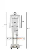 Manichino bambino 8 anni per foto e-commerce