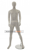 Manichino bambino 9-10 anni - cemento