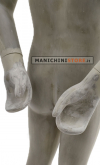 Manichino bambino 5-6 anni - cemento