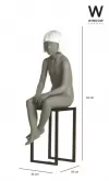 Manichino bambina collezione 38 - 6 anni - 6B