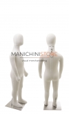 Manichino bambino flessibile rivestito in tessuto - 6 anni