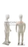 Manichino bambino flessibile rivestito in tessuto - 6 anni