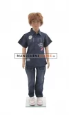 Manichino bambino 3-4 anni Ecoplastic Realistico 1043 con parrucca OMAGGIO