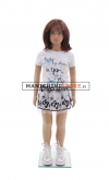 Manichino bambina 3-4 anni Ecoplastic Realistico 1041 con parrucca OMAGGIO