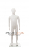 Manichino bambino 6-8 anni in ecoplastic con testa a uovo