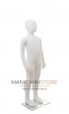 Manichino bambino 6-8 anni in ecoplastic con testa a uovo