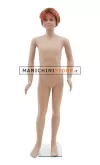 Manichino bambino 7-8 anni Ecoplastic Realistico 2042 con parrucca OMAGGIO