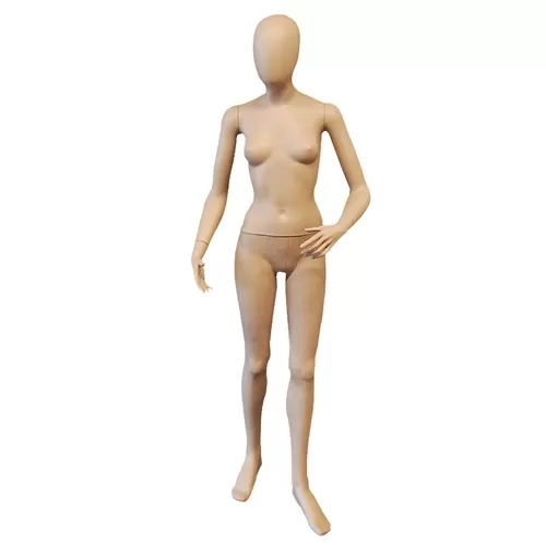 Manichino bambina testa a uovo 14 anni carne