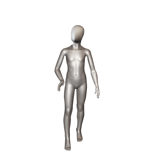 Manichino bambino 8 anni testa a uovo NICHEL