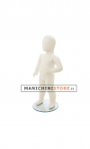 Manichino bambino 1 anno avorio