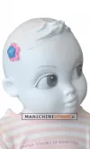 Manichino bambina 3-6 mesi "Liam" bianco