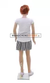 Manichino bambina 7-8 anni Ecoplastic Realistico 2042 con parrucca OMAGGIO