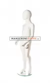 Manichino bambino 4-5 anni bianco lucido