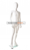 Manichino bambino 6-7 anni bianco lucido