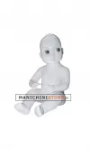 Manichino bambina 3-6 mesi "Liam" bianco