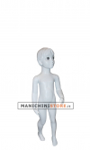 Manichino bambina 2-3 anni "Francy" bianco