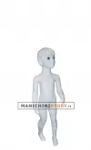 Manichino bambina 2-3 anni "Francy" bianco