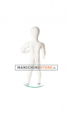 Manichino bambino 1 anno bianco lucido