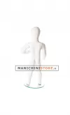 Manichino bambino 1 anno bianco lucido