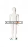Manichino bambino 2-3 anni bianco lucido