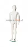 Manichino bambino 4-5 anni bianco lucido