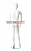 Manichino bambino 6-7 anni bianco lucido