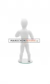 Manichino bambino 1 anno bianco opaco