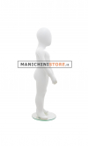 Manichino bambino 2-3 anni bianco opaco