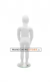 Manichino bambino 2-3 anni bianco opaco